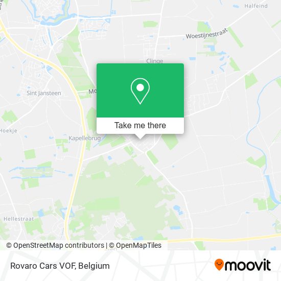 Rovaro Cars VOF map