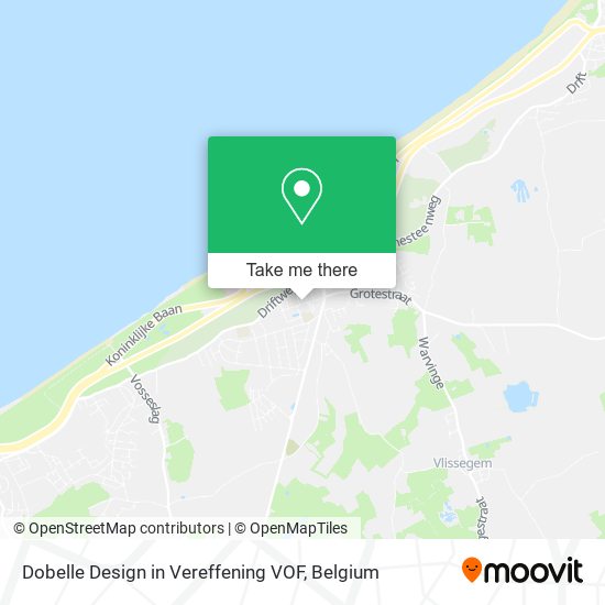 Dobelle Design in Vereffening VOF map