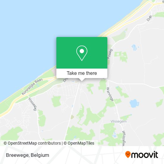 Breewege map