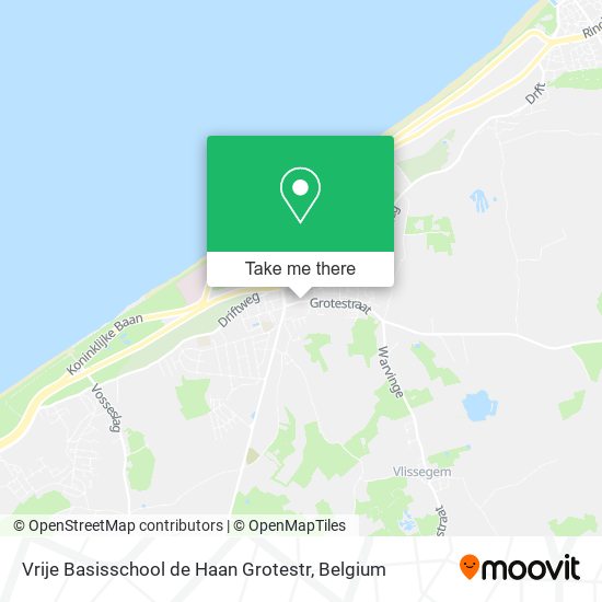 Vrije Basisschool de Haan Grotestr map