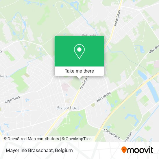 Mayerline Brasschaat plan