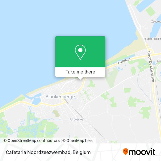 Cafetaria Noordzeezwembad map