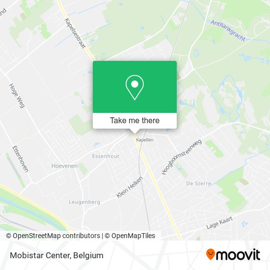 Mobistar Center map