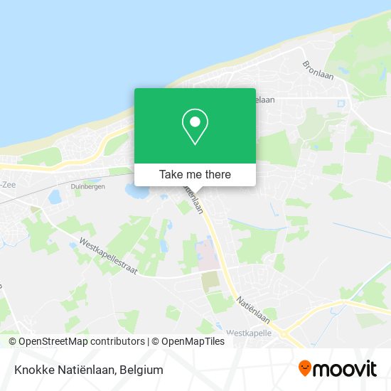 Knokke Natiënlaan plan