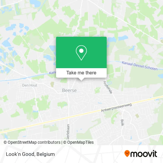 Look'n Good map