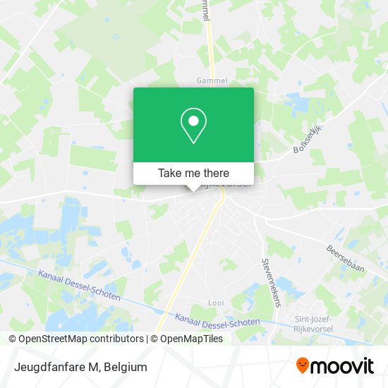 Jeugdfanfare M map