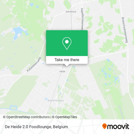 De Heide 2.0 Foodlounge map