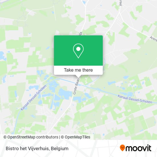 Bistro het Vijverhuis plan