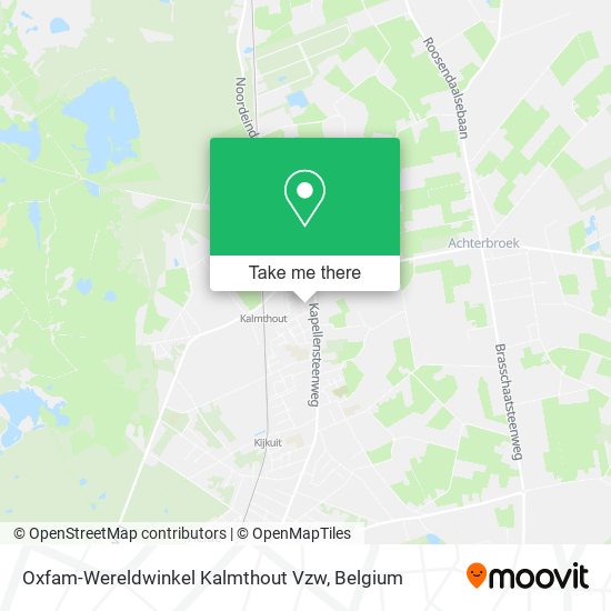 Oxfam-Wereldwinkel Kalmthout Vzw map