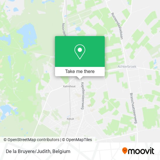 De la Bruyere/Judith plan