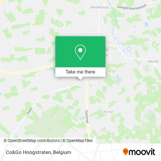 Co&Go Hoogstraten map