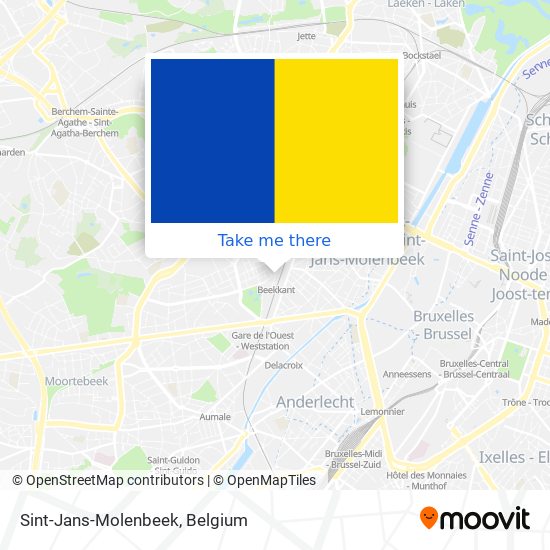 Sint-Jans-Molenbeek map