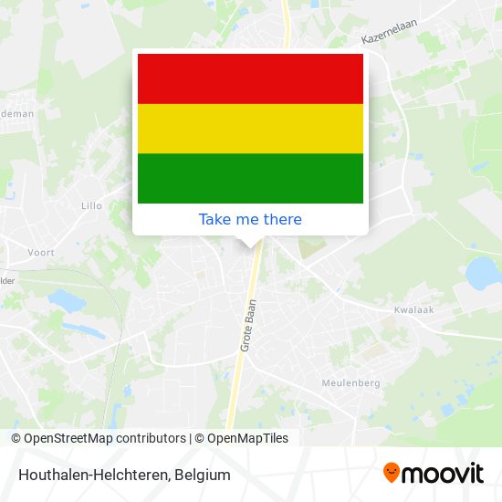 Houthalen-Helchteren map