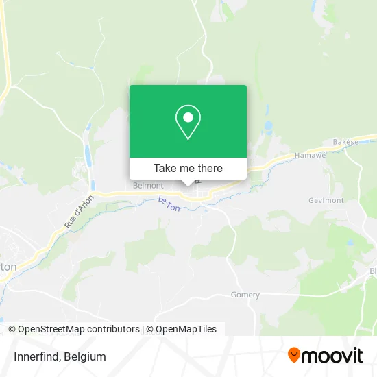 Innerfind map
