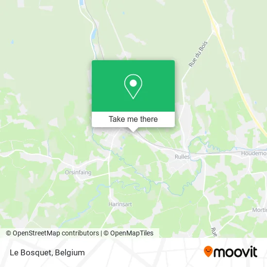 Le Bosquet map