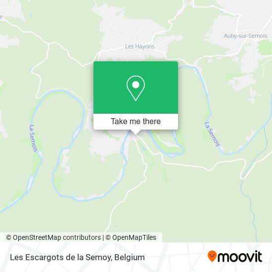 Les Escargots de la Semoy map