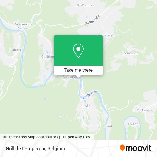 Grill de L'Empereur map