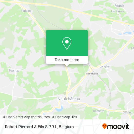 Robert Pierrard & Fils S.P.R.L map