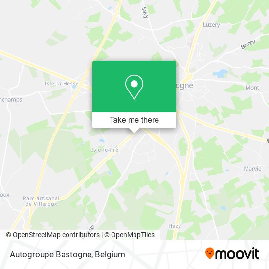 Autogroupe Bastogne plan