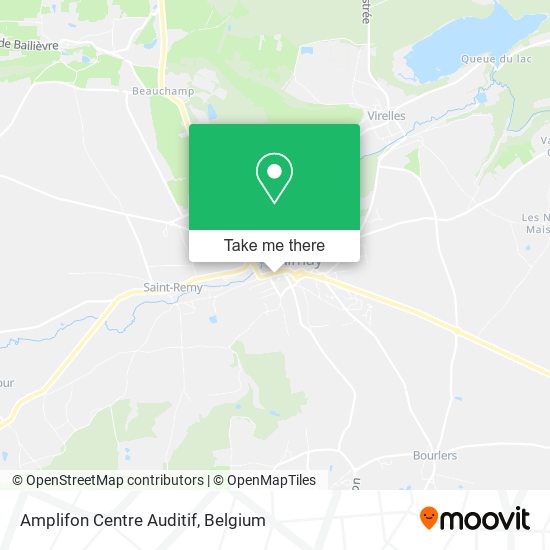 Amplifon Centre Auditif map