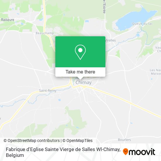 Fabrique d'Eglise Sainte Vierge de Salles Wl-Chimay map