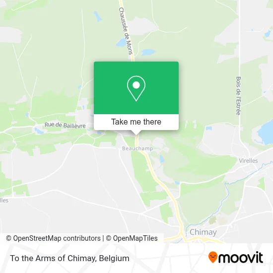 To the Arms of Chimay map