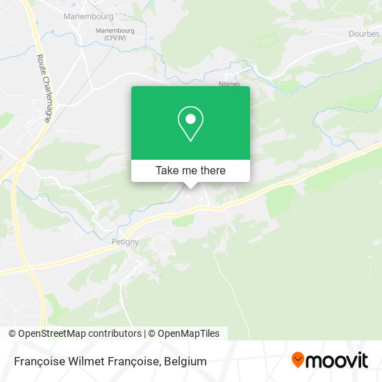Françoise Wilmet Françoise map
