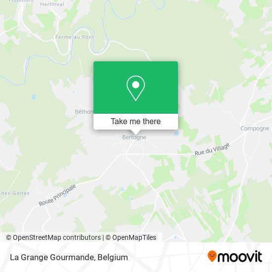 La Grange Gourmande plan