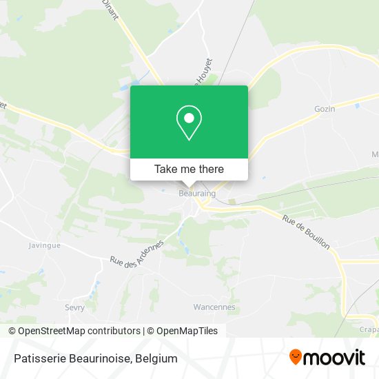 Patisserie Beaurinoise plan