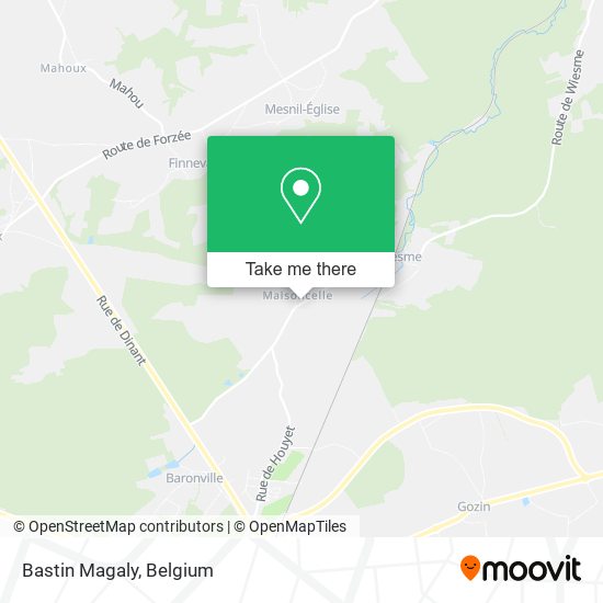 Bastin Magaly map