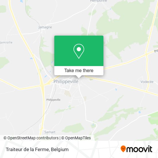 Traiteur de la Ferme map