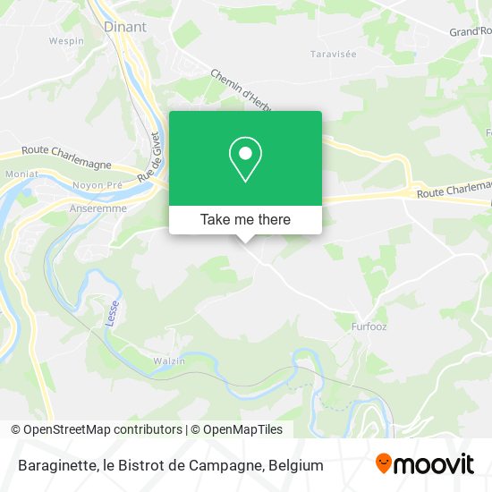 Baraginette, le Bistrot de Campagne map