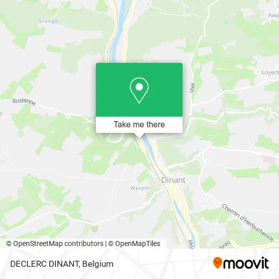 DECLERC DINANT map