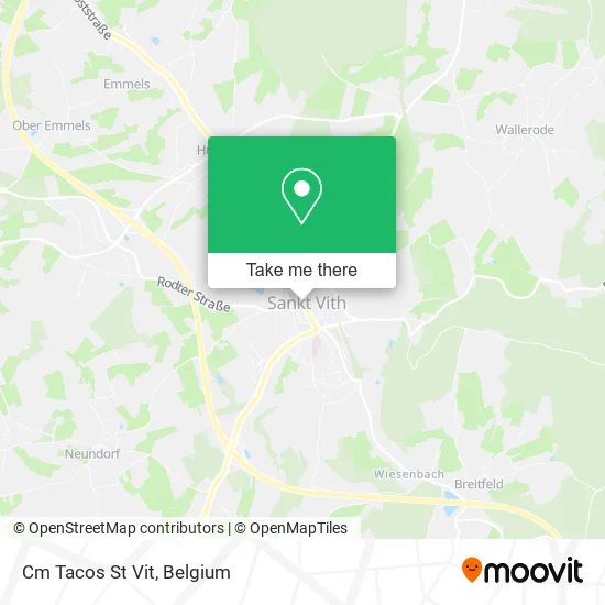 Cm Tacos St Vit map