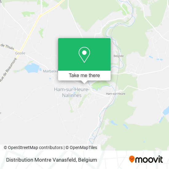Distribution Montre Vanasfeld map