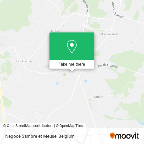 Negoce Sambre et Meuse map
