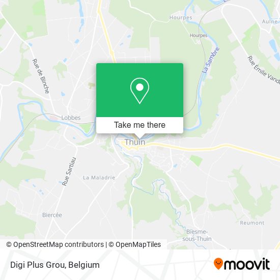 Digi Plus Grou map