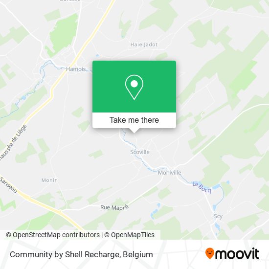 Community by Shell Recharge map