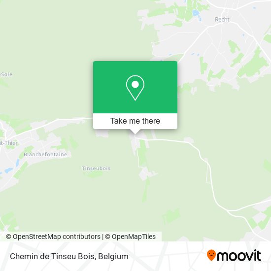 Chemin de Tinseu Bois plan