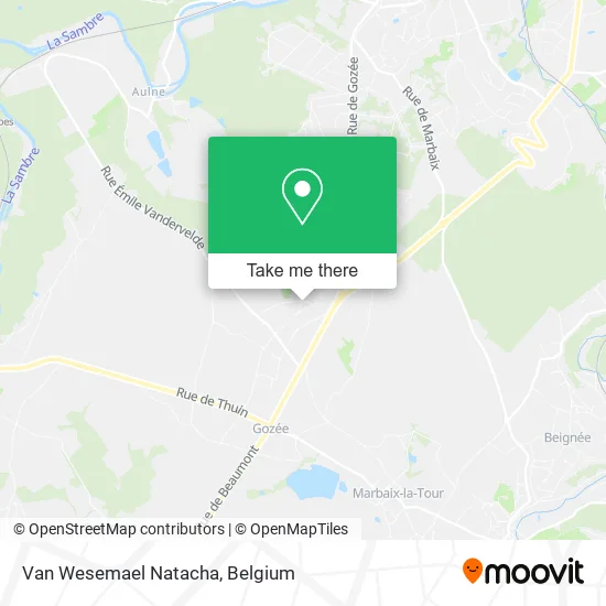 Van Wesemael Natacha map