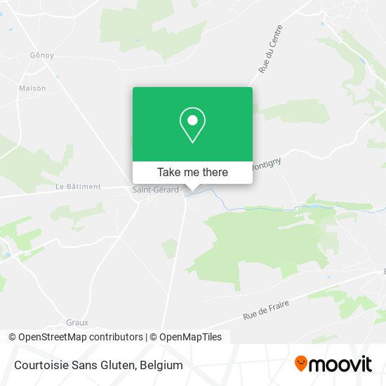 Courtoisie Sans Gluten map
