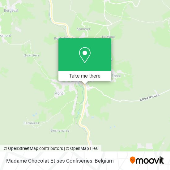 Madame Chocolat Et ses Confiseries map