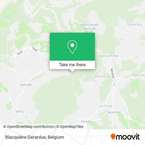 Blacquière Gerardus map