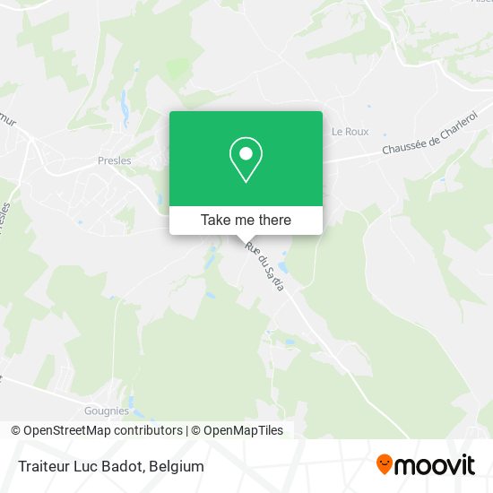 Traiteur Luc Badot map