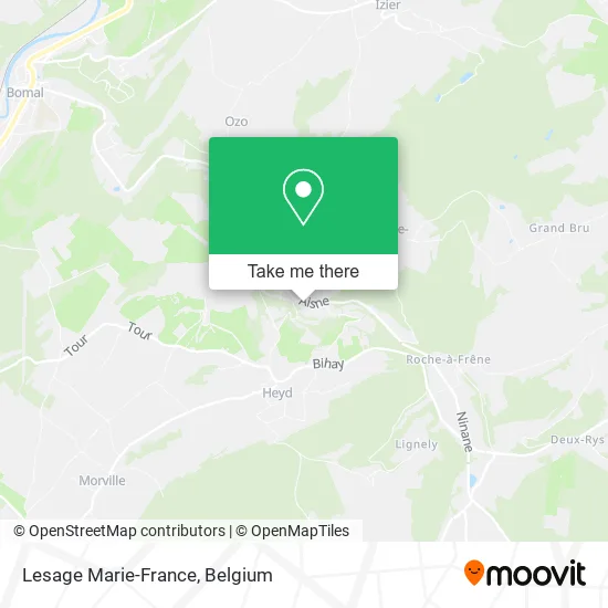 Lesage Marie-France map