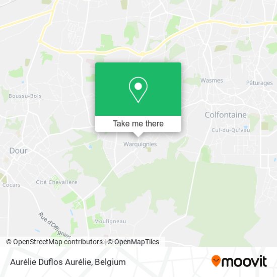 Aurélie Duflos Aurélie map