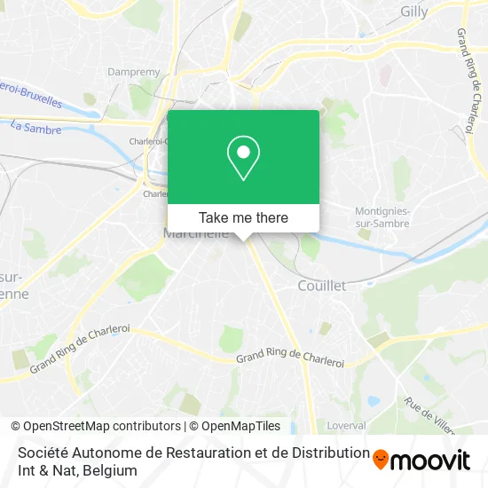 Société Autonome de Restauration et de Distribution Int & Nat map