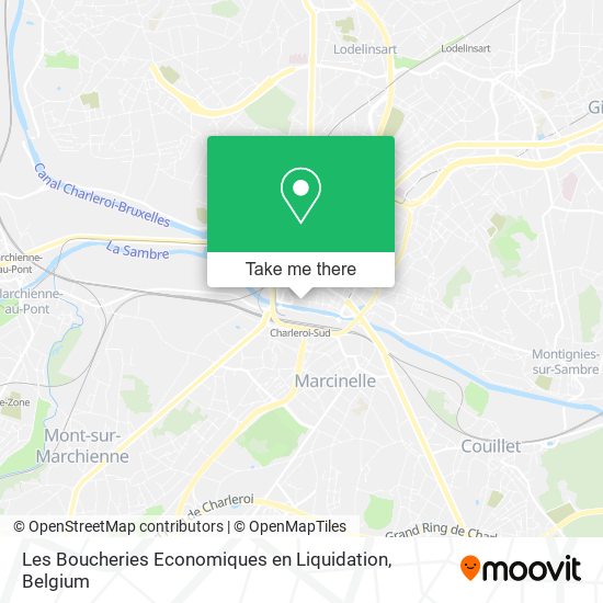 Les Boucheries Economiques en Liquidation map