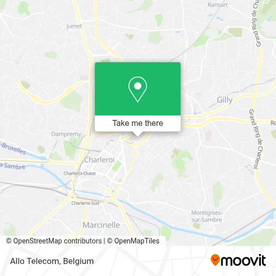 Allo Telecom map