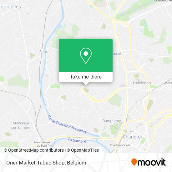 Oner Market Tabac Shop map